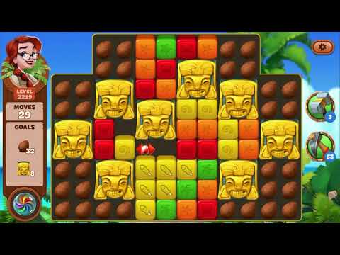 Lost Island Blast Adventure Level 2219 NO BOOSTERS - A S GAMING ✔️