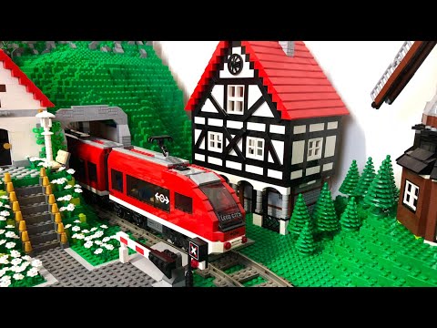 Bau einer Lego Stadt Teil 27. - Zugtunnel