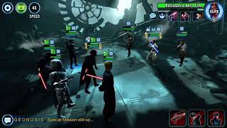 SWGOH Supreme Leader Kylo Ren Event Tier 4 No SLKR Zetas