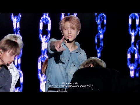 190831 Sky Festival STRONGER 지성 JISUNG FOCUS 4K