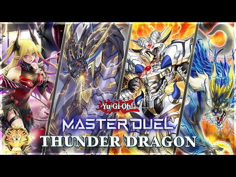 THE ULTIMATE ANTI-META DECK! THUNDER DRAGONS ARE THE MOST SLEPT ON DECK! ⚡🐉| Yu-Gi-Oh! Master Duel