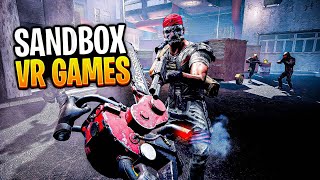 Top 17 SANDBOX VR Games You Need To Play Now