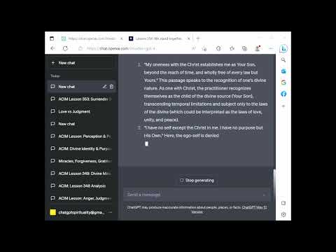 ChatGPT ACIM Lesson 354 - We stand together, Christ and I in peace and certainty of purpose
