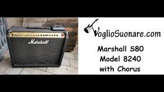 Video thumbnail for Marshall Valvestate S80 Bi Chorus 212 Vintage Amplifier Model 8240 by WelcomeGuitars