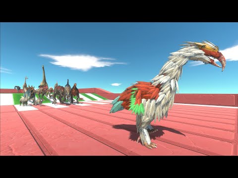 Race to eat Terror Bird - Animal Revolt Battle Simulator