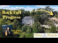 Rock Fall Progress Cottage Updates Puppy Pause The Chateau Chronicles Ep 156