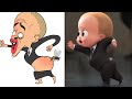 Baby Boss Funny Cartoon Drawing Memes Crazy Art Video Comedy Memes