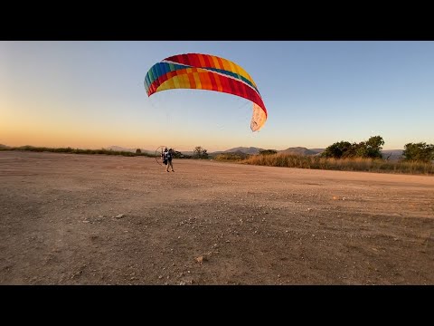 Decolagem voo 229 de Paramotor IKE Costa - 17/06/22 - Capitólio