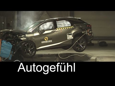 2016 new Lexus RX crash test - Autogefühl