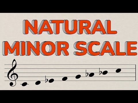 NATURAL MINOR SCALE in 4 MINUTES!