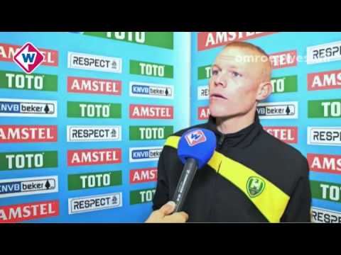 Reactie van ADO-speler Tom Beugelsdijk na MVV - ADO Den Haag