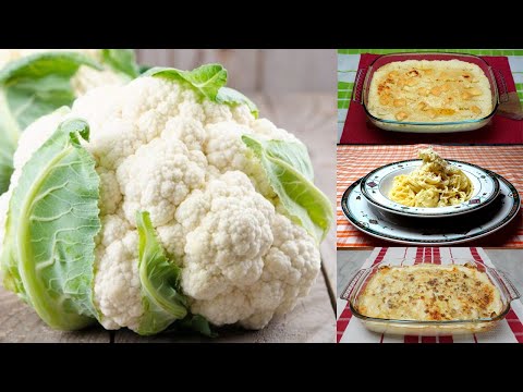 Cavolfiore 4 IDEE SEMPLICI Veloci Che Conquisteranno Tutti - Cauliflower 4 SIMPLE IDEAS Tasty