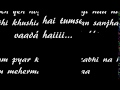 Meharman Song Nabeel Shoukat Damiya Farooqi Raasta Lyrics