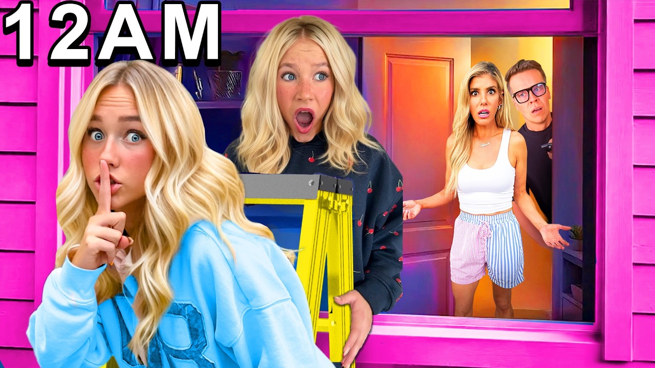 SNEAKiNG OUT on our "BABYSiTTER" 🙄 Ft/ Rebecca Zamolo