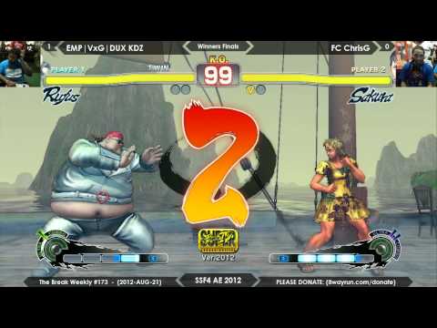 The Break #173   AE2012 WF   EMP VxG DUX KDZ VS FC ChrisG
