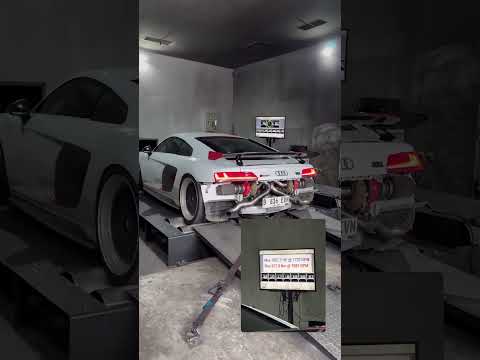 Twin Turbo R8 GT on the Dyno in Indonesia 📈