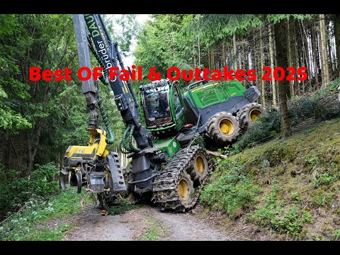 🌲*FAIL & OUTTAKES* BEST OF 2025 • by Forestmachine Impressions • Drones • Cameras • Machines🌲