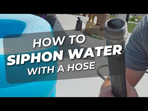 How To Siphon Water Out Of A Pool With A Hose (EASY!)