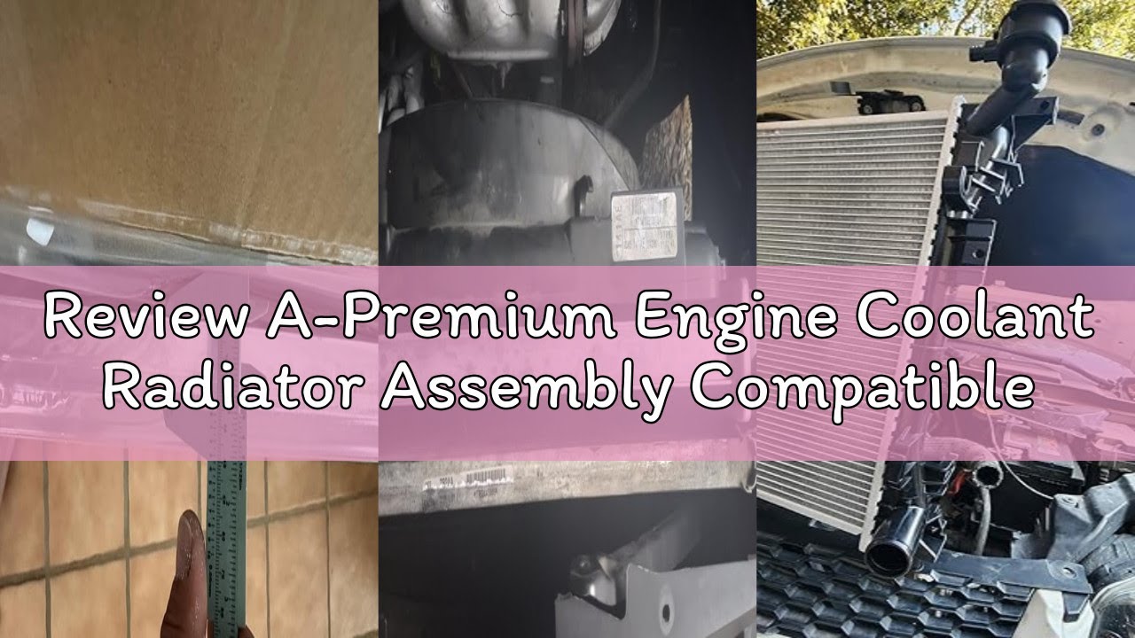 Review A-Premium Engine Coolant Radiator Assembly Compatible with Dodge Grand Caravan 2008-2020 & Ch