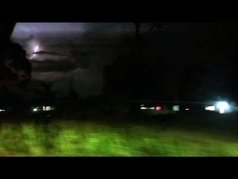 #nature Noche de tormenta⚡ en Pinamar, Uruguay 🇺🇾
