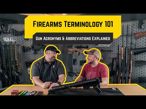 Firearms Terminology 101 | Gun Acronyms & Abbreviations Explained