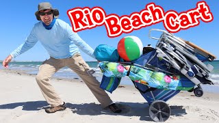 RIO Beach Cart (Wonder Wheeler) Review [Soft Sand Test]