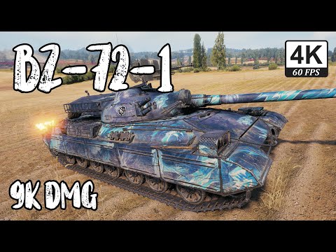 World Of Tanks BZ-72-1   [ 9k Damage 5 Kills ]