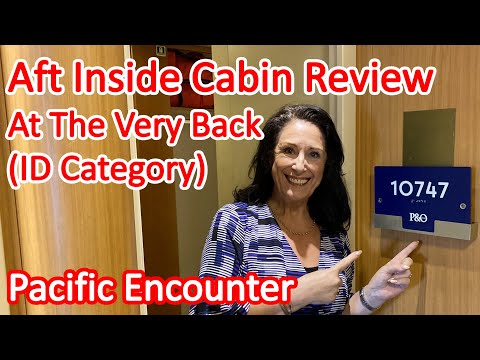 Thumbnail for What is an Inside Cabin at the Back of Pacific Encounter Like? - Review Cruise Cabin 10747, ID Cat