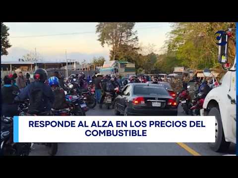Bloqueo en Baja Verapaz