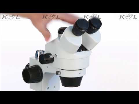 How to Set Up Binocular Trinocular Microscope Stereo Zoom Microscope Users Guide/Sm-2T