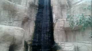 preview picture of video 'Waterfall at Al Ain Zoo'