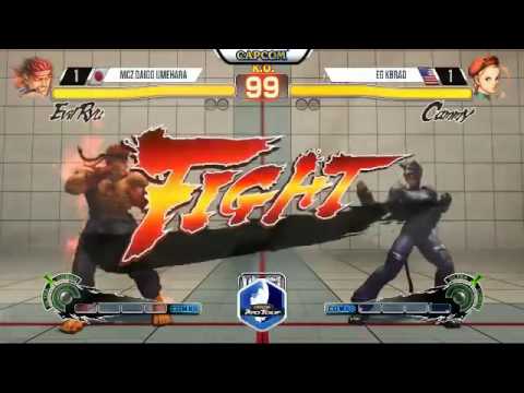 USF4 Daigo Umehara (Evil Ryu) vs. K brad (Cammy) [20150404]