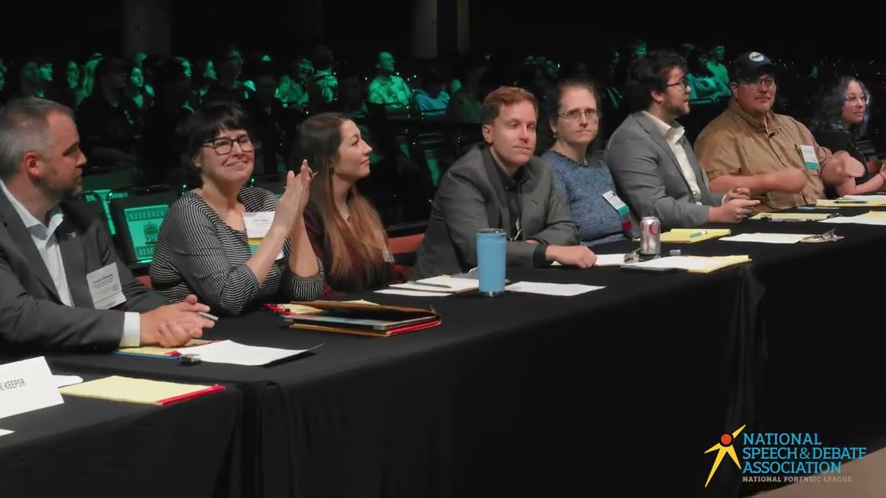 World Schools Debate Final Round - 2024 National Speech & Debate Tournament