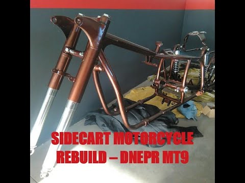 Motorcycle rebuild - oldtimer Dnepr MT9 Sidecart Part 1