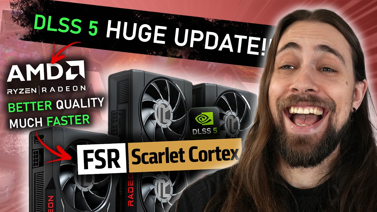 HUGE UPDATE for DLSS 5 on AMD Cards!! FPS & Quality Improvements!! - YouTube