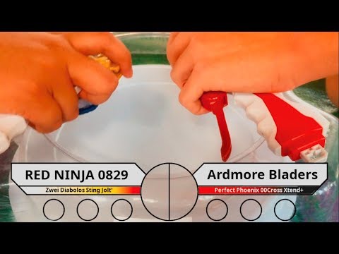 WBO Beyblade Tournament Battle: RED NINJA 0829 vs Ardmore Bladers - Beyblade East Part 1 #Beyblade