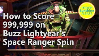 How to Score 999,999 on Buzz Lightyear