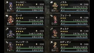【オクトパストラベラー】星4未満のパーティでグロッサムに勝利！【大陸の覇者】