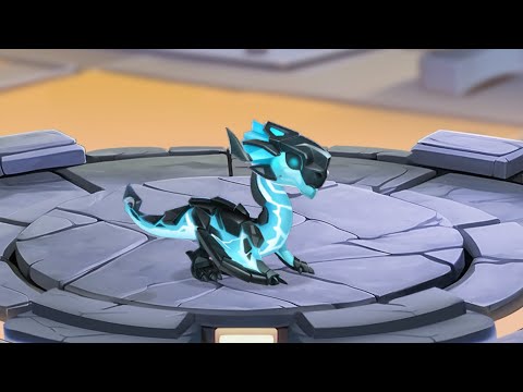 Hatch laser hammer dragon in dragon mania legend