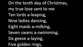 Ray Conniff - 12 Days Of Christmas Lyrics