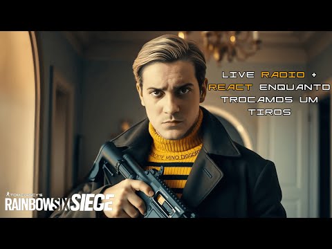 LIVE RÁDIO + REACT - R6ZIN+LIVE DE ANIVERSARIO DO CANAL AMANHÃ !