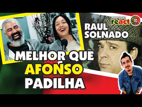 REACT 🇵🇹 - RAUL SOLNADO É MELHOR QUE AFONSO PADILHA para contar piadas de português