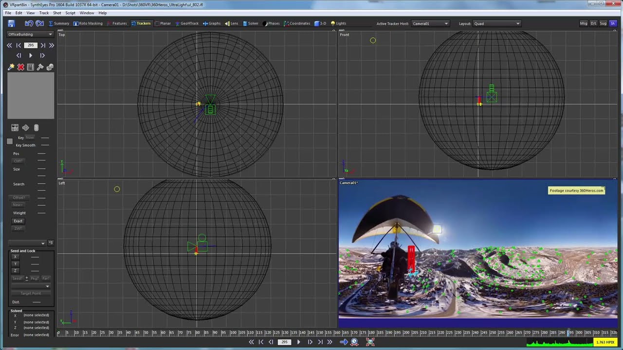 360 VR #8 - Rendering with a Normal Perspective Camera with SynthEyes