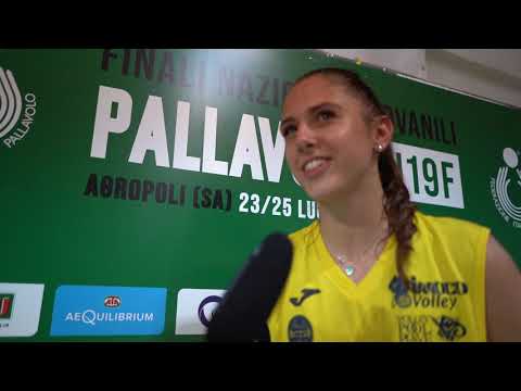 FNG Crai Under 19 femminili: Imoco Volley Conegliano in finale, la felicità di  Giorgia Frosini