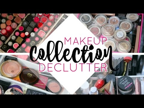 Makeup Collection Declutter