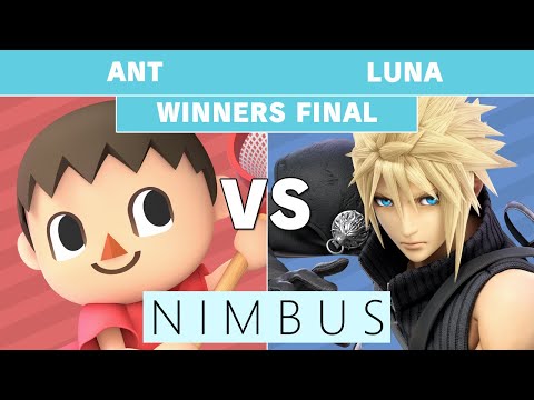 Nimbus #45 Luna (Cloud) vs. BaSK | Ant (Villager + Ganondorf) Winners Final - Smash Ultimate