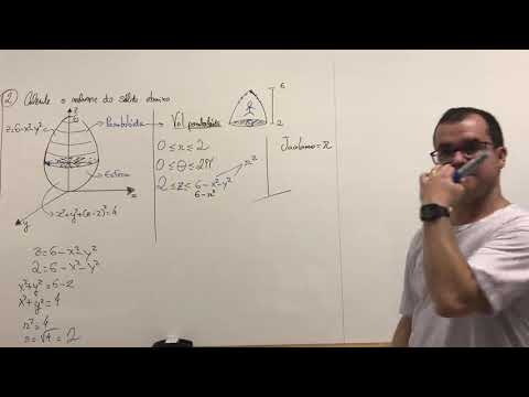 CII - Volume Parabolóide+Esfera - Parte I - Parabolóide