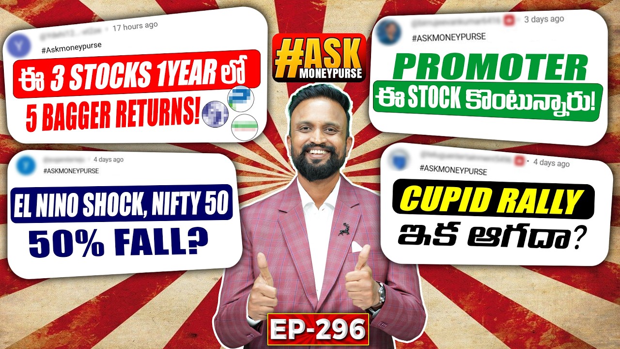 1 Year లో 5X Returns | Promoter ఈ Stock కొంటున్నారు! Cupid Rally ఇక ఆగదా?I'm positive on this sector