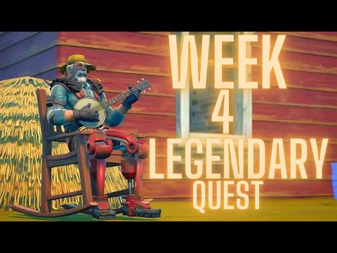 WEEK 4 LEGENDARY QUEST CHALLENGES GUIDE IN FORTNIT IN CHAPTER 2 SEASON 7