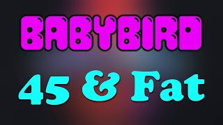 Babybird - 45 &amp; Fat (karaoke)